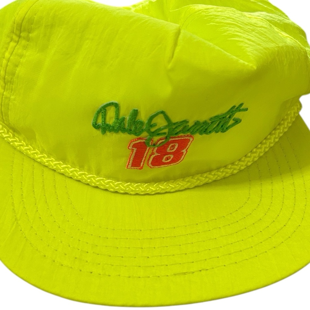 Vintage Dale Jarrett NASCAR Rope Hat